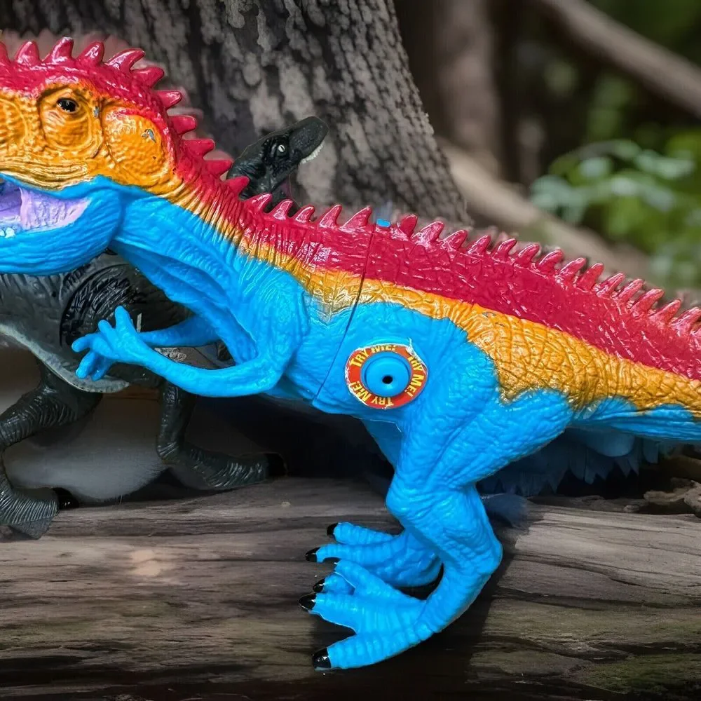 JURASSIC WORLD DINOSAURS LOT Of 2 Velociraptor TREX 7